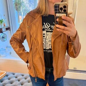 Max Studio faux leather jacket